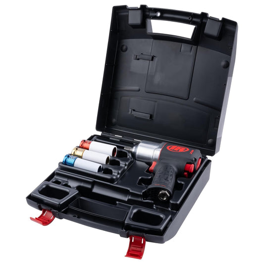Ingersoll-Rand 2136QXPA-3SK Schlagschrauber Schwarz 1.500 Nm Drehmoment 1/2 Zoll Drive Kompakt und Leistungsstark
